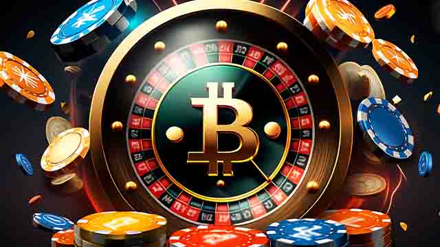 Bitcoin roulette wheel